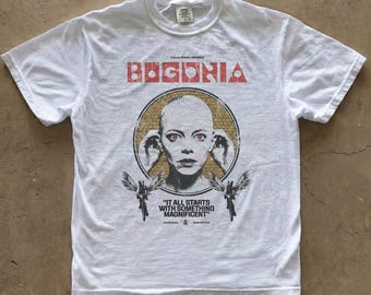T-shirt Bugonia Movie, chemise graphique rétro Sci Fi Film, couleurs confortables unisexes