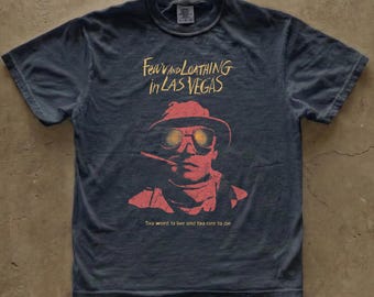 T-shirt Peur et dégoût à Las Vegas, t-shirt graphique vintage