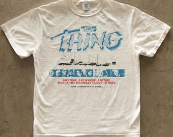 T-shirt graphique The Thing | -shirt de film d'horreur | Film de John Carpenter