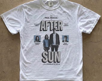 -shirt affiche vintage du film Aftersun | T-shirt en film A24