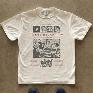 Maglietta L'attimo fuggente / Maglietta grafica con poster del film