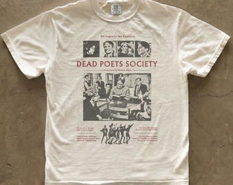 t-shirt Dead Poets Society | Affiche de film T-shirt graphique