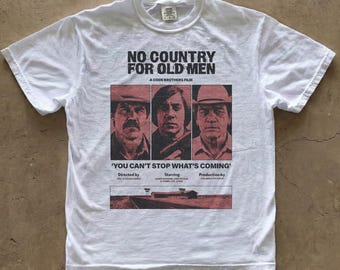 Poster Pas de pays pour les vieillards | t-shirt affiche de film | Frères Coen