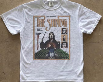 -shirt affiche du film Shining | T-shirt graphique de film d'horreur | Film Stanley Kubrick