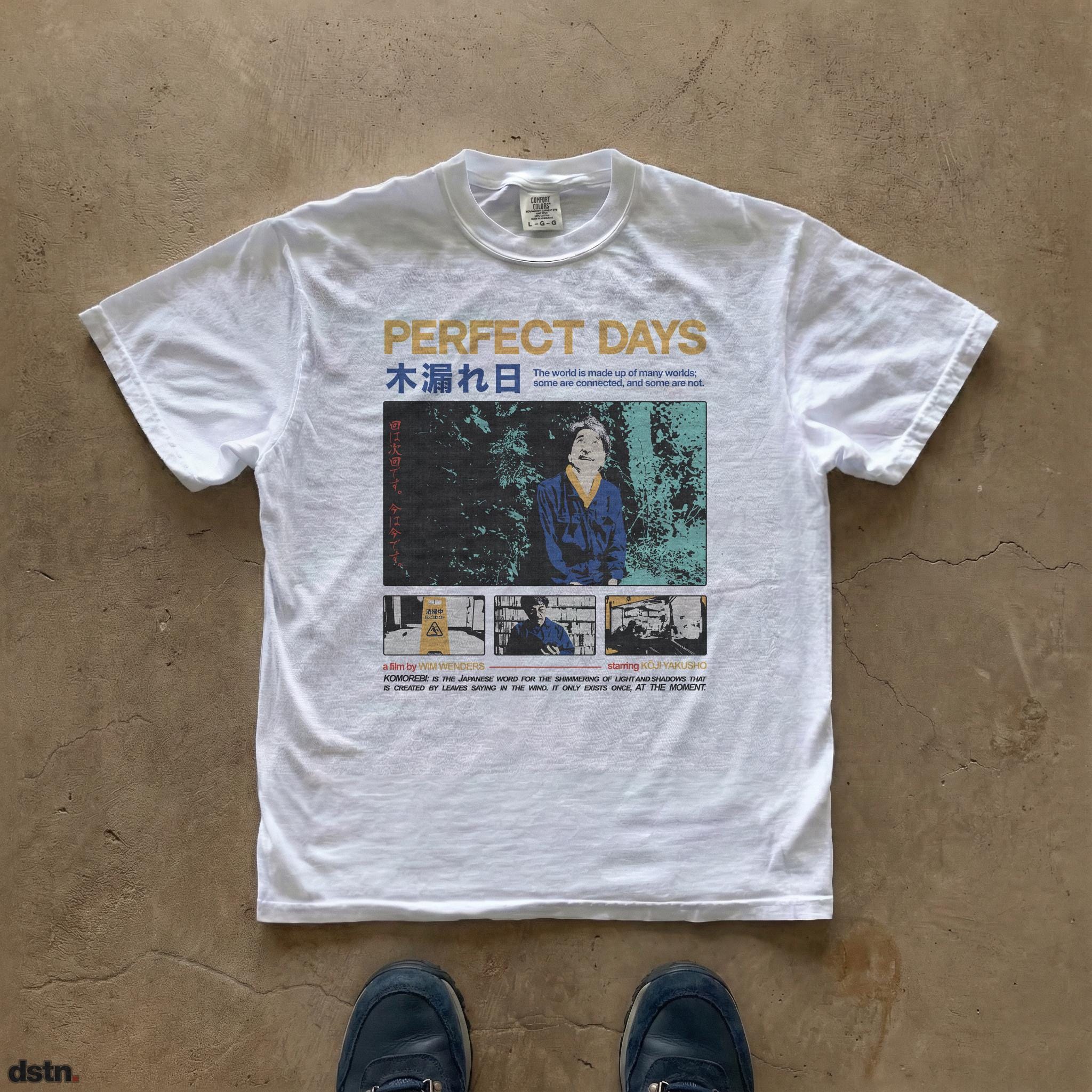 Perfect Days Movie Poster T-shirt | Wim Wenders Japanese