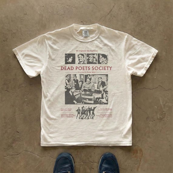 Dead Poets Society tee | Movie Poster Graphic T-Shirt