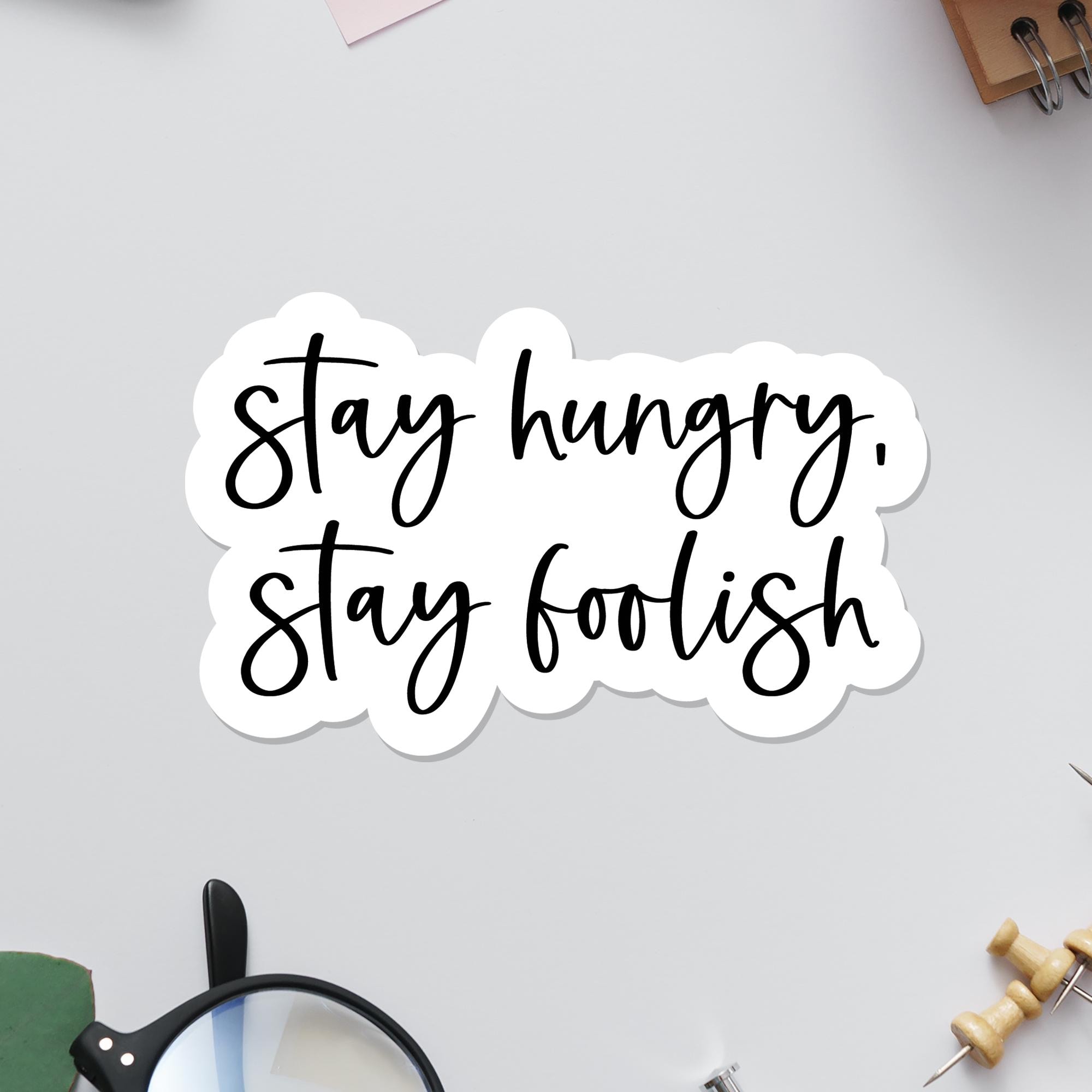 Stay Foolish - Etsy