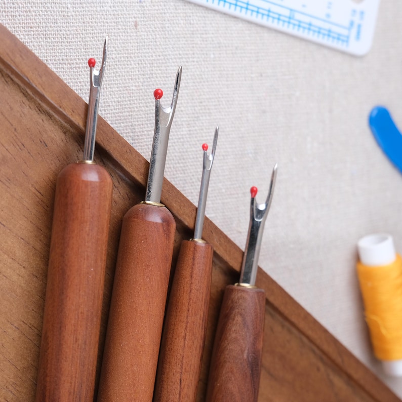 Seam Ripper Tip Personalized Wooden Seam Ripper With Engraved Red Rosewood Handle ...