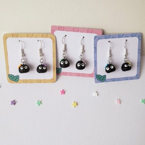 Soot Sprite Earrings - Movie Inspired Jewelry