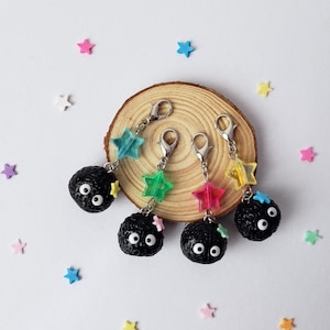 Soot Sprite Keychain or Cellphone Strap