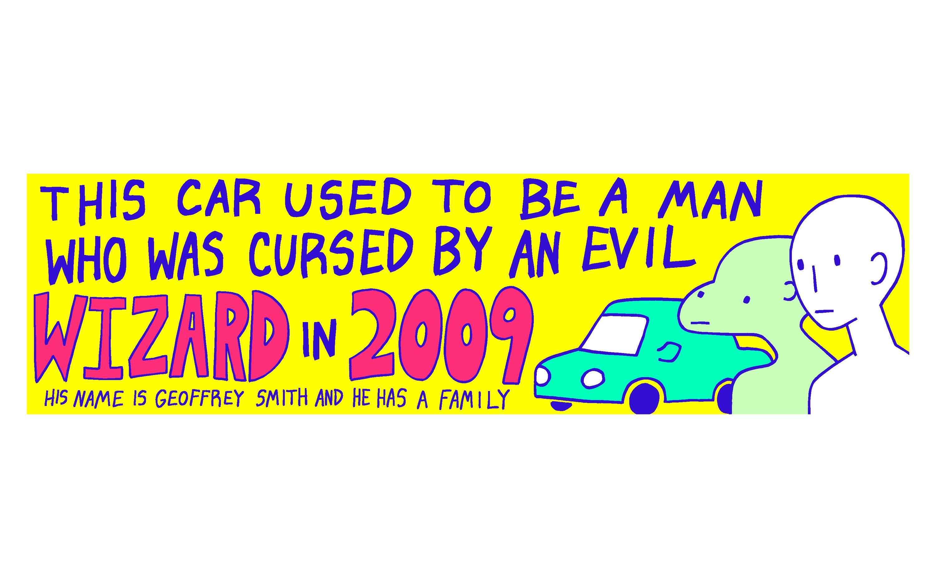 Wizard in 2009 Bumper Sticker - Etsy