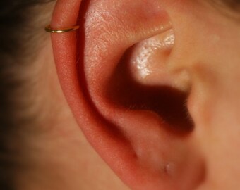 Fake Helix Piercing Etsy