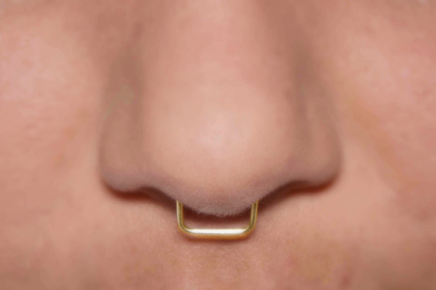Square septum best sale ring