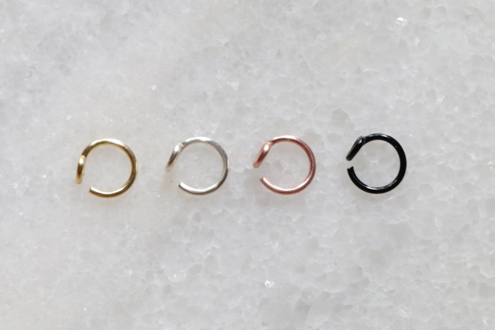 THICK Fake Earring Helix/cartilage Ear Cuff all Colors 18 Etsy