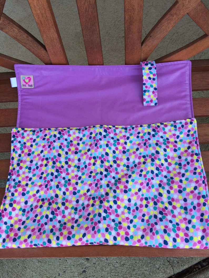 CUSTOM Waterproof Changing Pad with Pockets