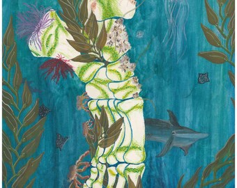 Sea Foot Art Print
