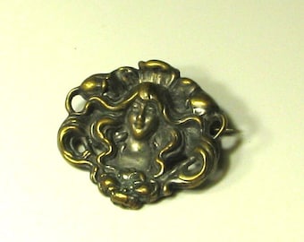 Vintage Edwardian Art Nouveau Brooch