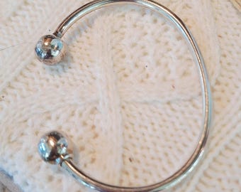 Sterling Silver Ball Bracelet