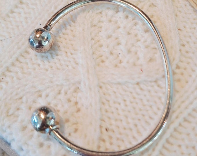 Sterling Silver Ball Bracelet
