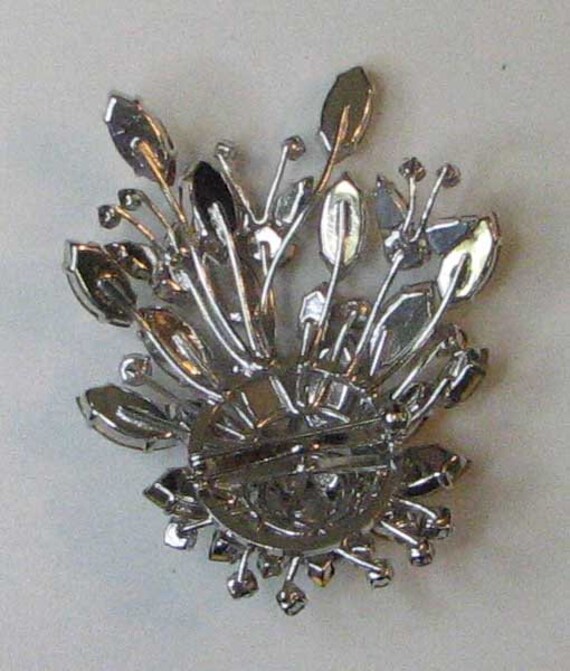 Vintage Retro Weiss Spray Brooch Pin - image 7