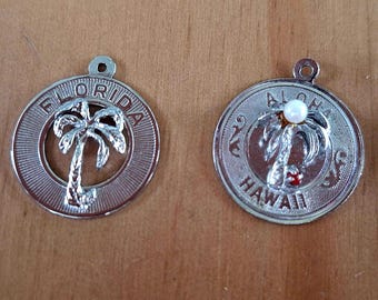 Sterling Silver State and Territory Charms
