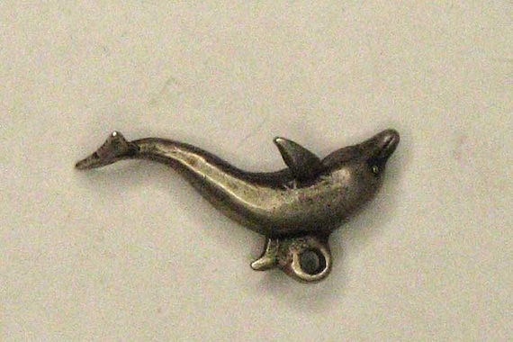 Sterling Silver Dolphin Charm Pendant - image 5