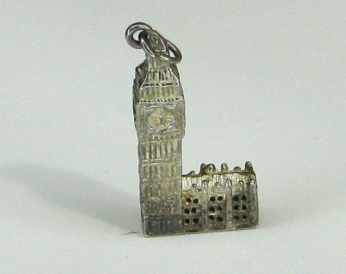 Sterling Silver London's Big Ben Pendant Charm