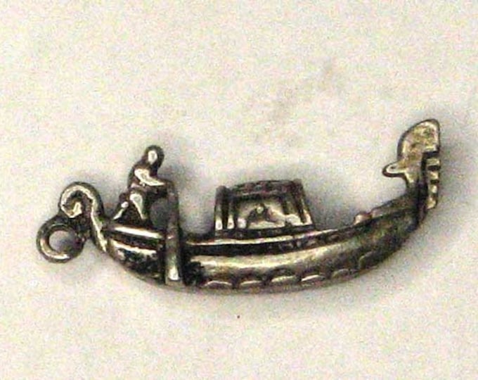 Sterling Silver Gondola Charm