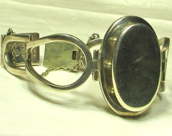 Heavy WELL MADE Sterling Silver Mexican Bracelet REMY