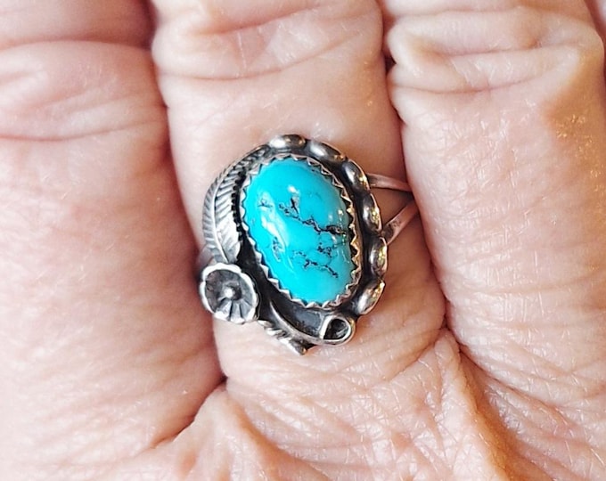 Vintage Native American Turquoise Ring