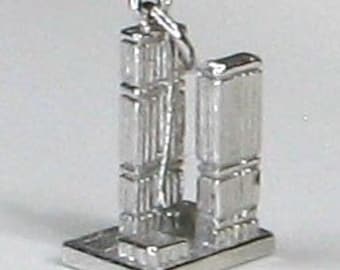 Stering Silver Toronto Dominion Centre Pendant Charm