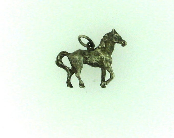 Sterling Silver Horse Charm