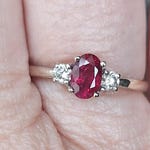Natural Ruby Rings