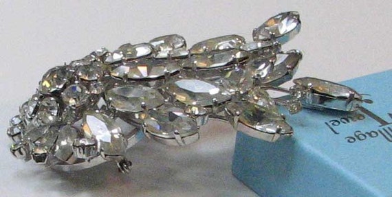 Vintage Retro Weiss Spray Brooch Pin - image 2