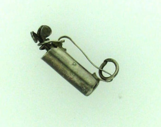 Vintage Sterling Silver Golf Club  Pendant Charm