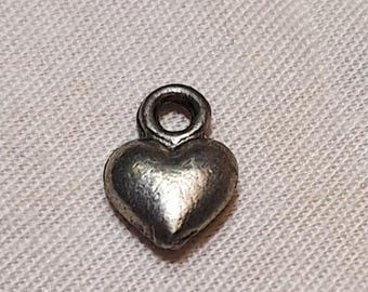 Vintage Sterling Silver Feminine Girl Love Happy Birthday Themed Charms