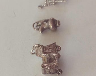 Vintage Sterling Silver Household Items Charms