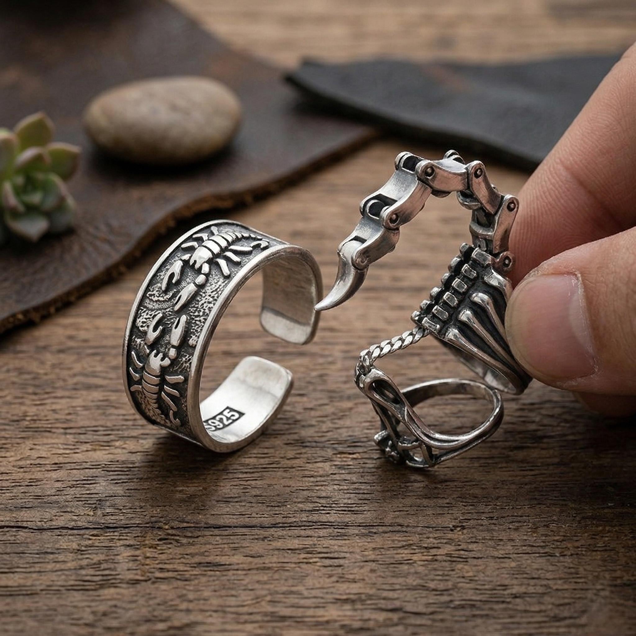 Hip hop finger ring - Etsy 日本