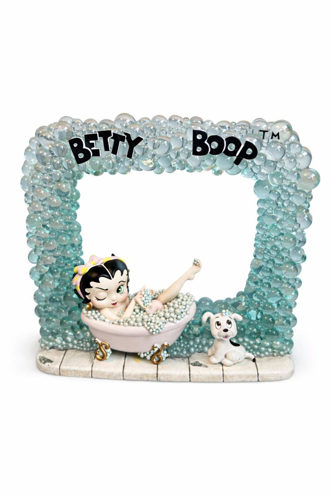 Betty Boop Bubble Bath Photo Frame Figurine With Original Box ...