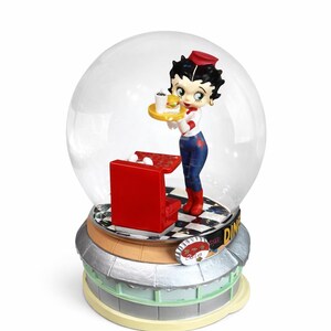 Bola de nieve de Betty Boop Diner – Colección musical retro, Westland Giftware n.° 6827