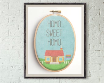 Print: Homo Sweet Homo