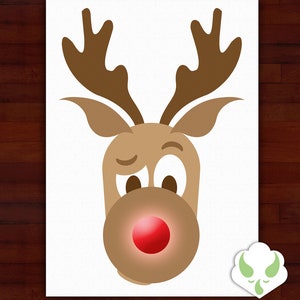 Vakantie kaarten van de groet - Merry Blinkin' Christmas - humor, Kerstmis, Rudolf