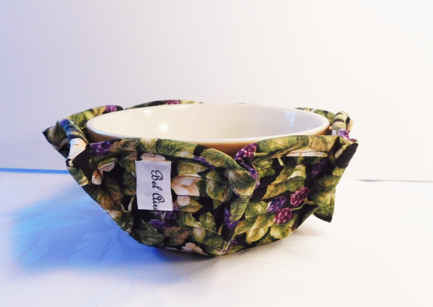 Microwave Bowl Cozy PDF Sewing Pattern: Quilted Potholder DIY (digital ...