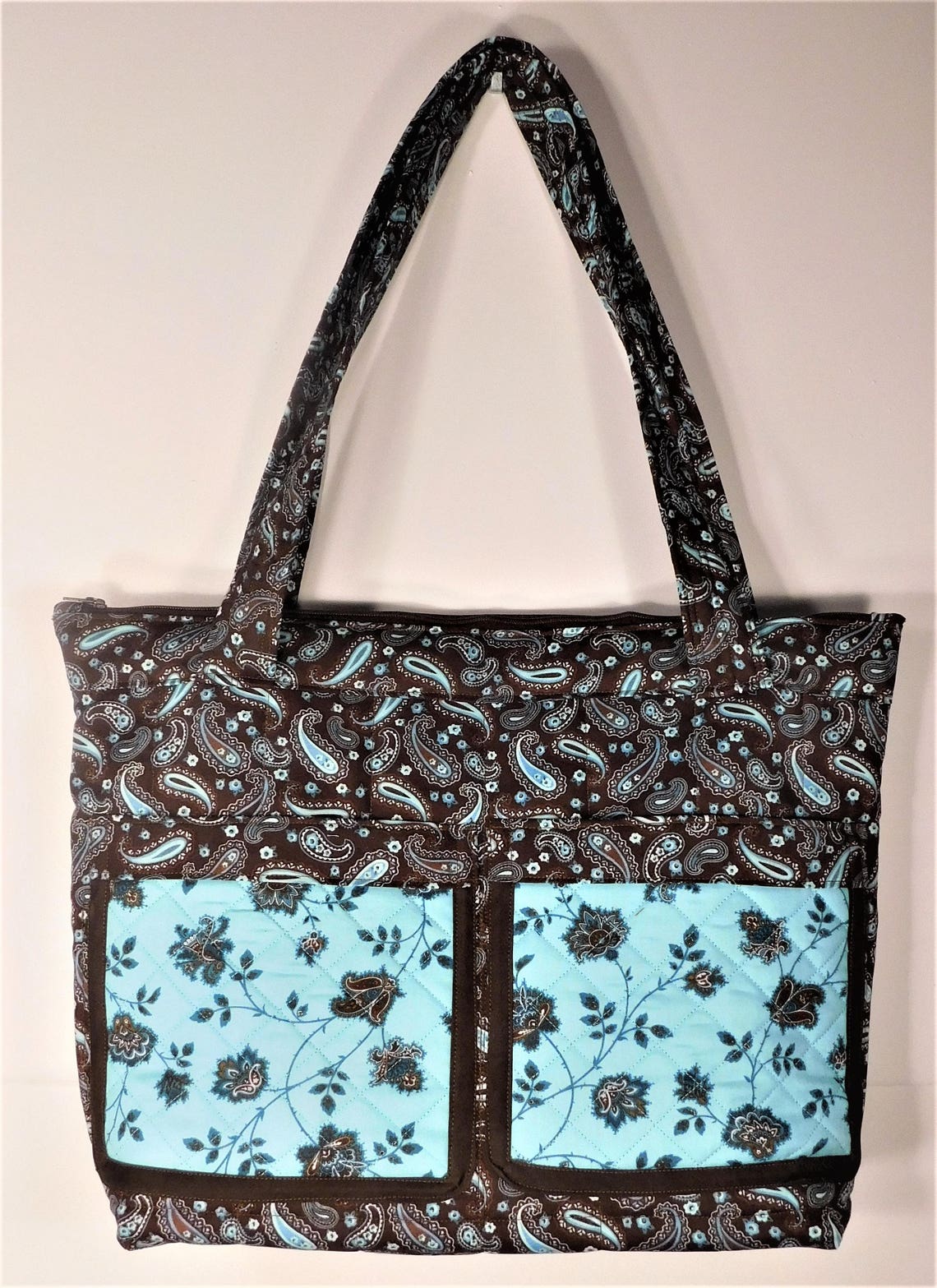 Stylish Fun Quilted Tote Bag PDF Digital Sewing Pattern and Tutorial ...