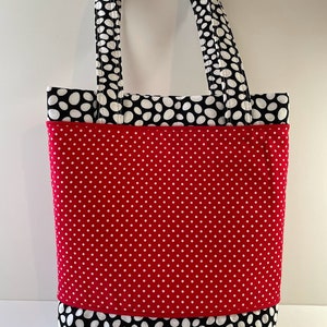 Tote Bag Sewing Pattern: Double Strap Handbag with Pockets (PDF Digital Download)