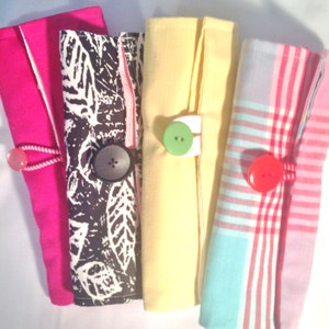 Schnittmuster Kosmetikpinsel Roll-Up Organizer: Anfänger DIY Geschenk (PDF Download)