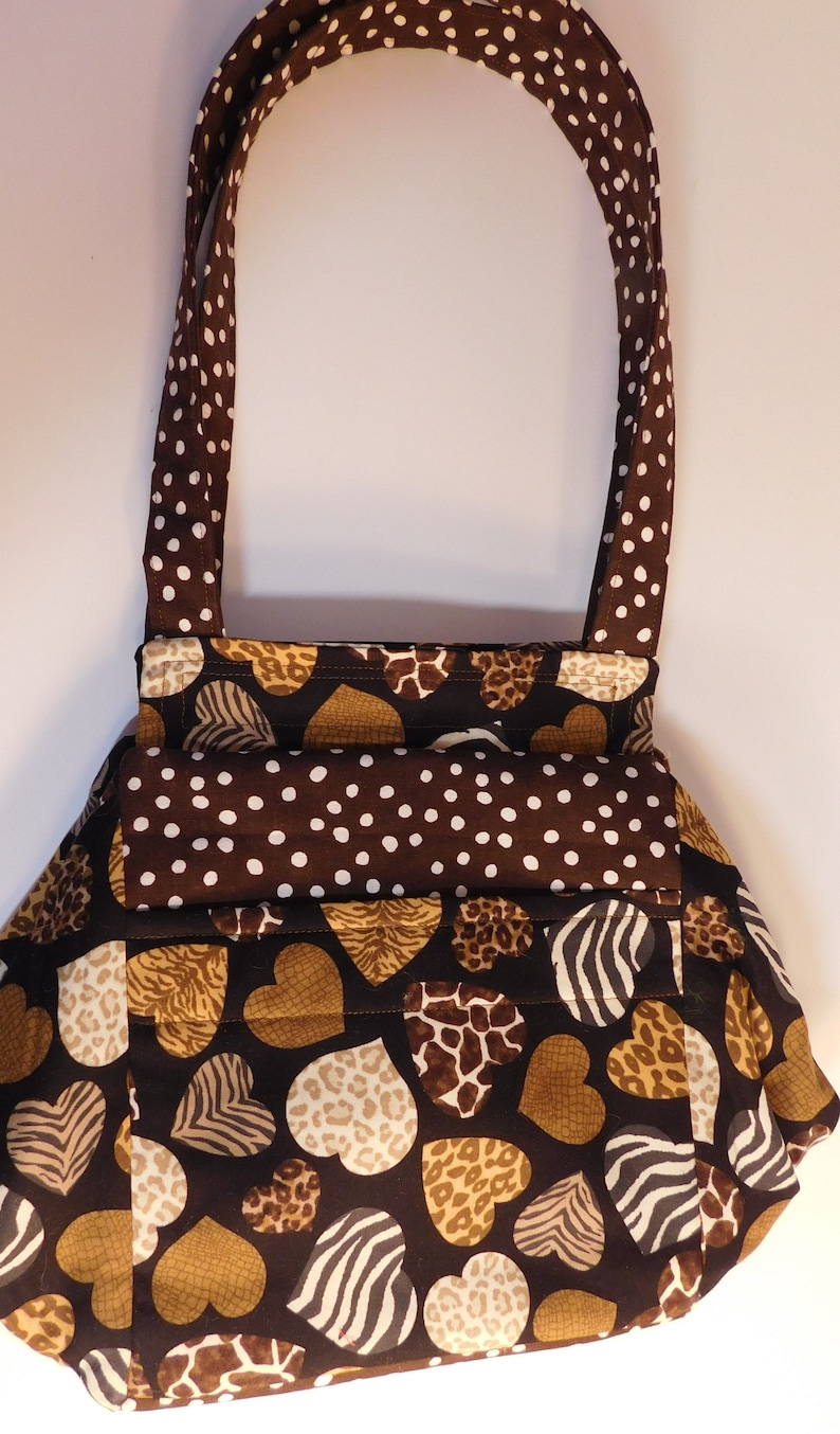 Tote Bag PDF Sewing Pattern Medium Sized Purse Shoulder Bag Etsy