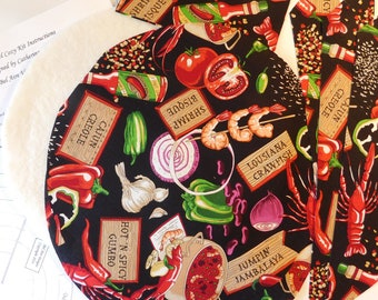 DIY Bowl Cozy Kit: Crawfish Jumbalaya Pattern & Instructions