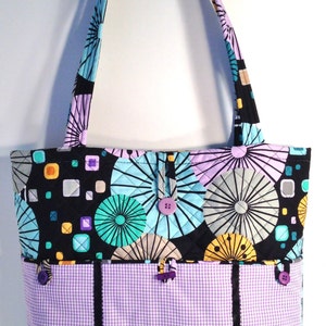Quilted Oversize Tote Bag PDF Sewing Pattern