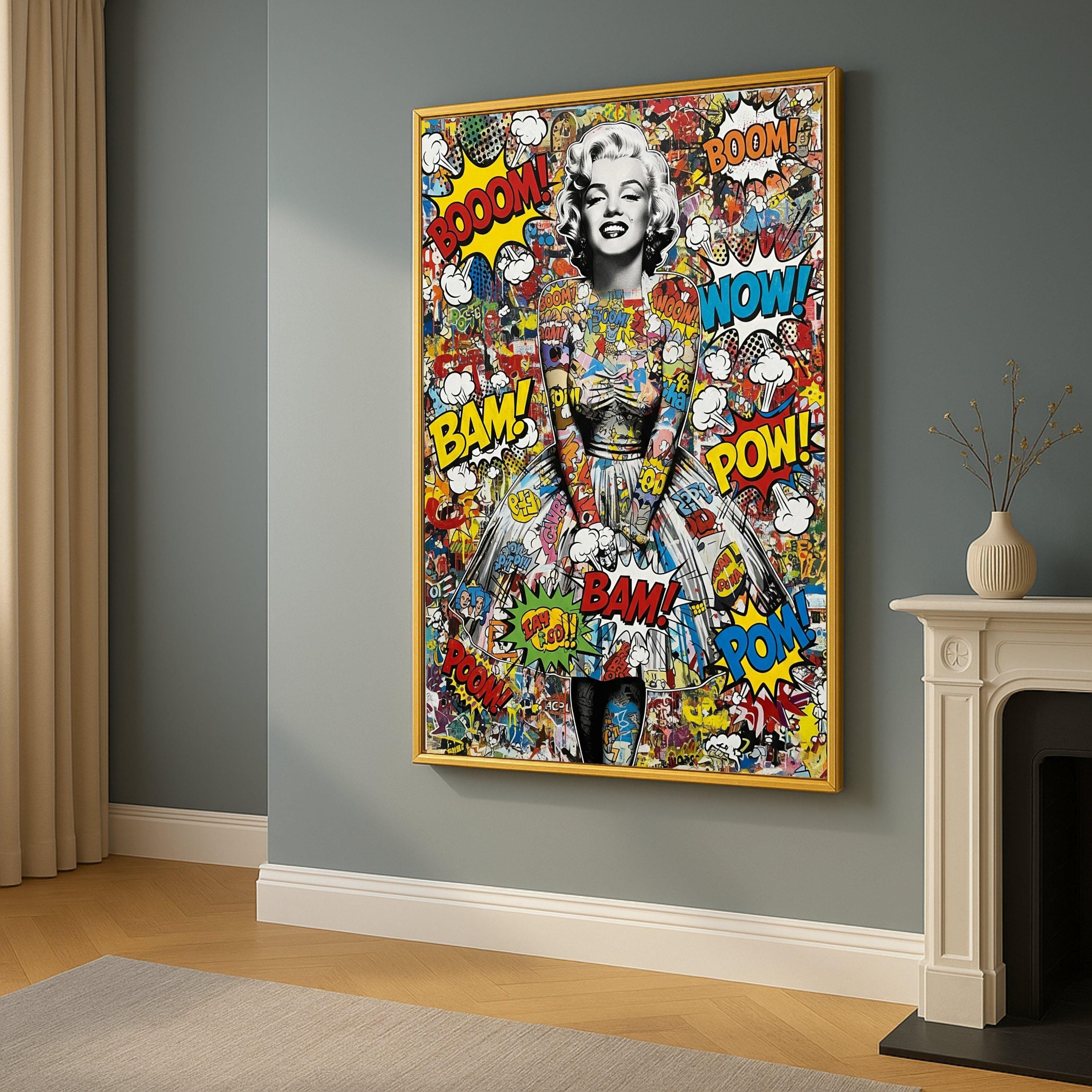 Pop Art Bam - Etsy
